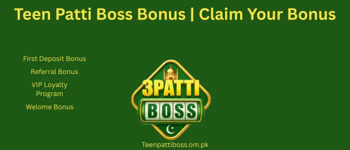 teen patti boss bonus
